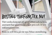 Beställ takfönster nu!